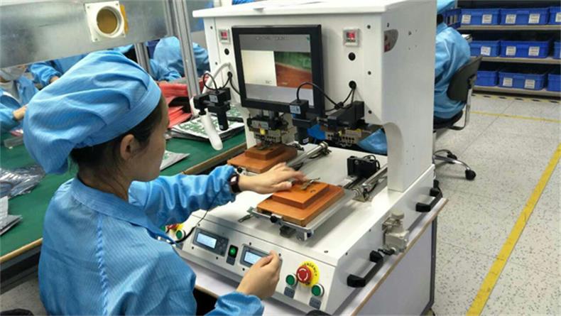 哈巴機(jī)焊接現(xiàn)場(chǎng)